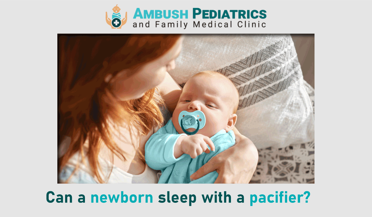 Can a Newborn Sleep with a Pacifier